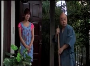 japanese Teen fucks old man 1